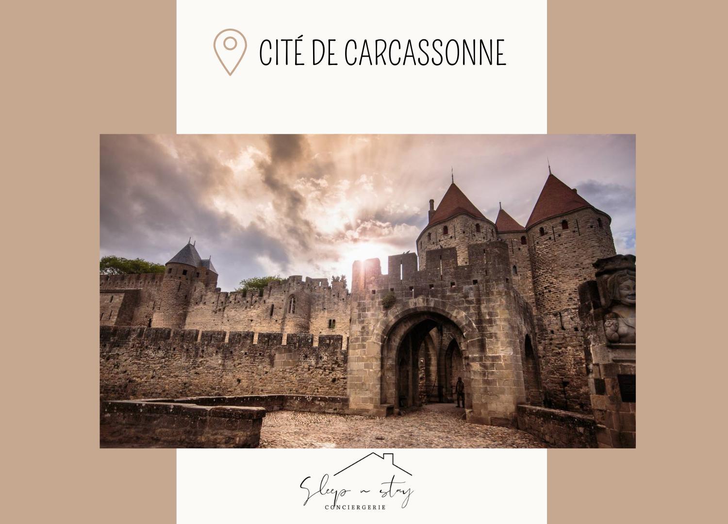 Apartment Carcasses Carcassonne Exteriör bild